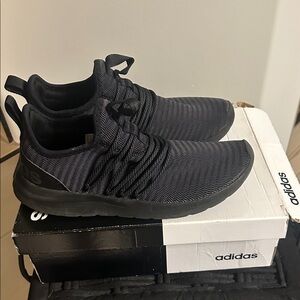 Adidas Triple Black Running Shoes